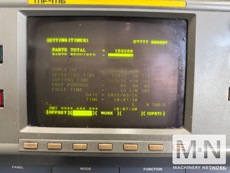 Mori Seiki MV-65/50 CNC Vertical Machining Center