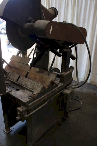 26" WALLACE SPEEDY CUT ABRASIVE CUT OFF SAW: STOCK #75923