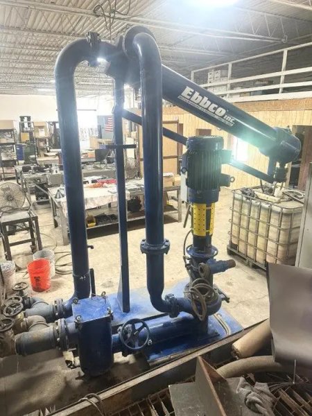 USED 2015 EBBCO MODEL 502 GARNET REMOVAL SYSTEM
