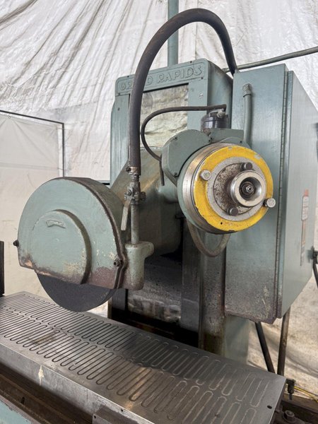 16" X 48" GALLMEYER &amp; LIVINGSTON HYDRUALIC SURFACE GRINDER. STOCK # 1214825