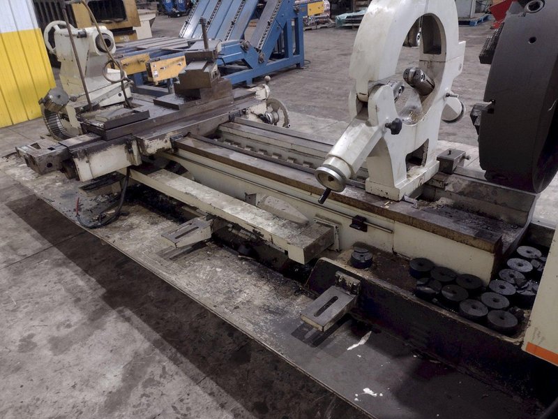 40" X 120" WILLIS MODEL #PA4010030 HOLLOW SPINDLE ENGINE LATHE, 10" HOLE, MAMMOTH SERIES, NEW 2009: STOCK #22267