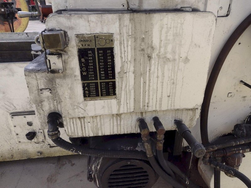 36" X 10 HP KEARNEY &amp; TRECKER MODEL #1536A HORIZONTAL SIMPLEX MILL: STOCK #20256