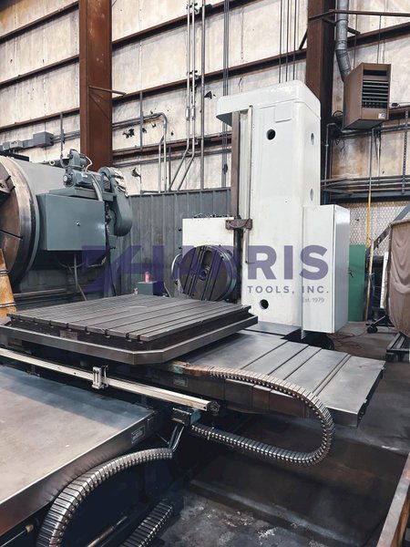 4" TOS Model W100A Table Type Horizontal Boring Mill