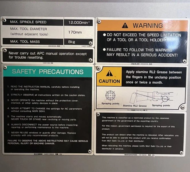 DMG Mori Seiki NHX-4000 Horizontal Machining Center – Full 4th Axis, TSC Mill