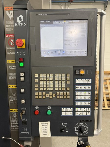 Used 2015 Makino F9 CNC Vertical Machining Center For Sale
