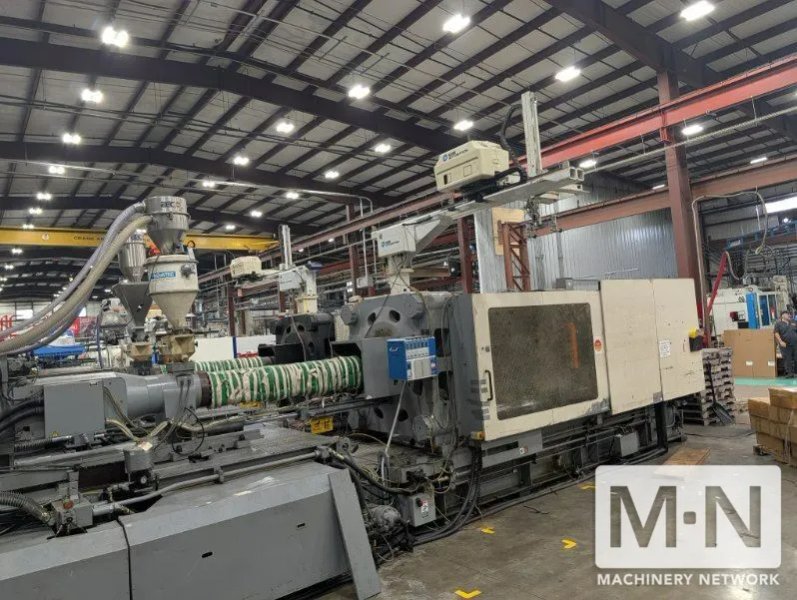 720 TON 132 OZ NISSEI MODEL FV660-310L INJECTION MOLDING MACHINE MFG 2007