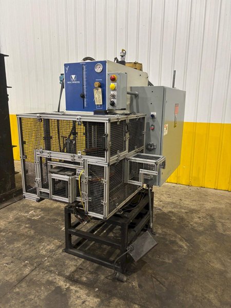 8 TON MULTIPRESS MODEL #M5P-8 HYDRAULIC C-FRAME PRESS 12" STROKE: YOBRO #24274