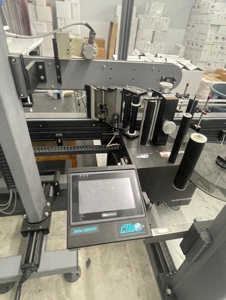 CTM 360a Series Wrap Labeling System – Allen-Bradley Controls, Fully Operational, Ready to Run