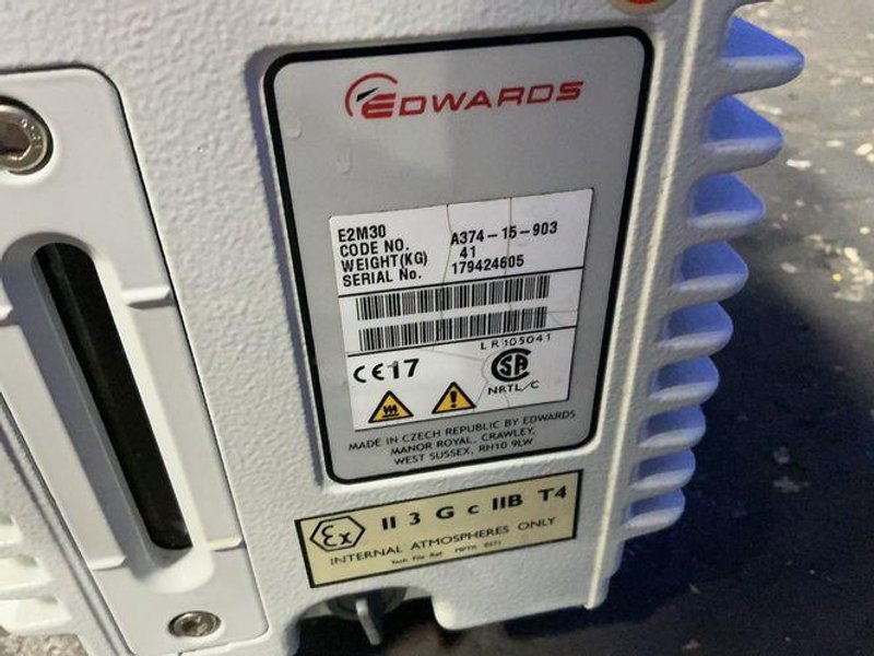 Edwards  0.9 Kw  Pump  - E2m30