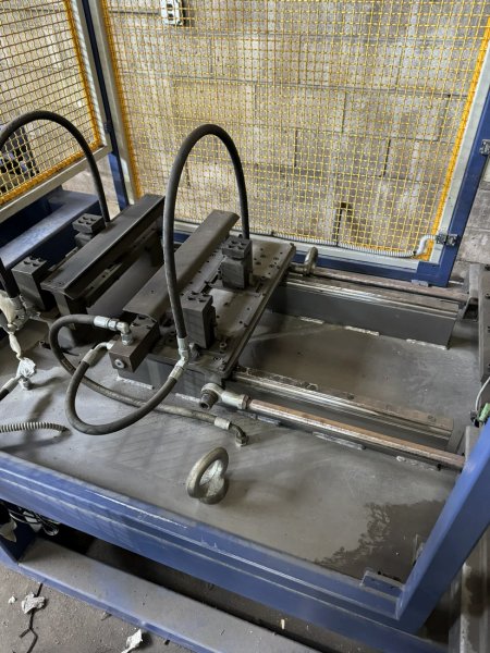 2015 EUROBEND MODEL #PLT AUTOMATIC ZIG-ZAG WIRE MESH WELDING LINE FOR TRUSS REINFORCEMENTS: YOBRO #24463