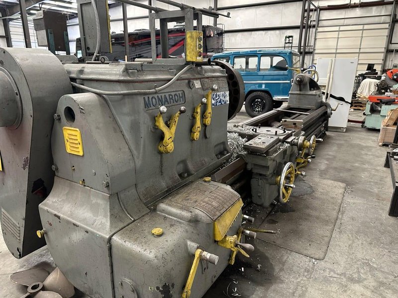 44.5″ x 132″ Monarch NN Engine Lathe, 1940 – 24″ Chuck