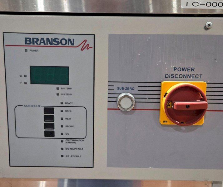 BRANSON B950R ULTRASONIC VAPOR DEGREASER USED