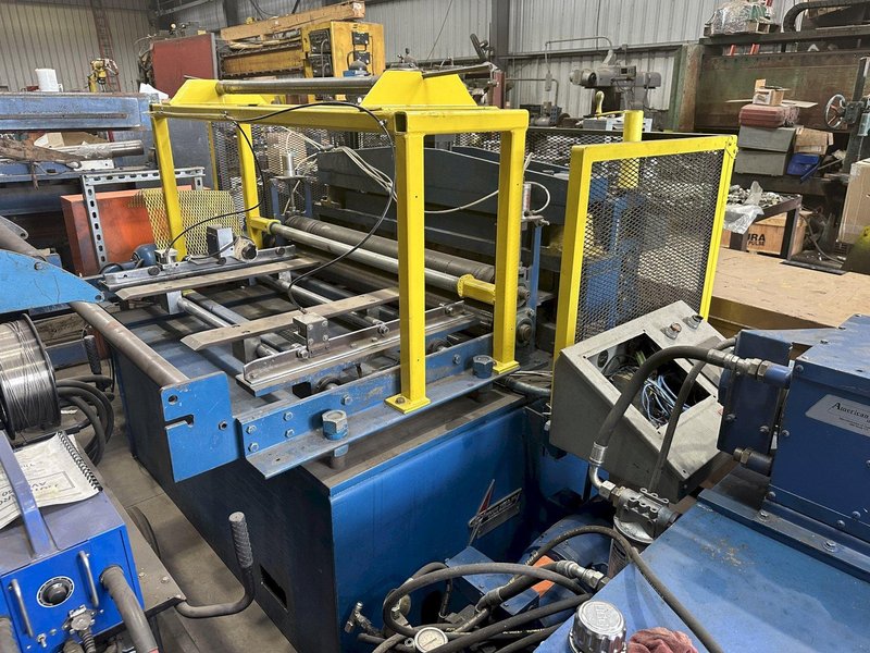 48" ASC SLITTING &amp; CUT-TO-LENGTH (SLEAR) LINE WITH AMS CONTROLS: STOCK #19200