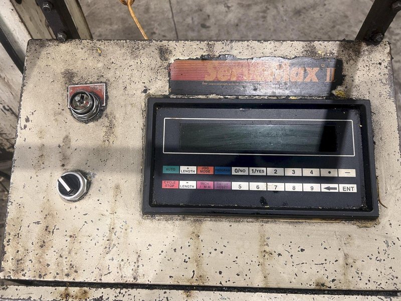 24" X .093" CWP MODEL #SMX-24 SERVO FEEDER &amp; SERVOMAX II CONTROL: STOCK #21950