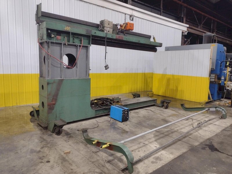 10' X 10 GAUGE WEBB MODEL HMC-B/J128 SEAM WELDER: STOCK #22317