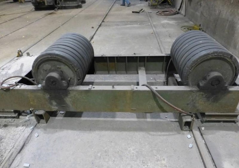 120 TON PANDJIRIS MODEL #PR-240 WELDING TANK TURNING ROLLS, 60 TON DRIVE &amp; 60 TON IDLER: STOCK #13345