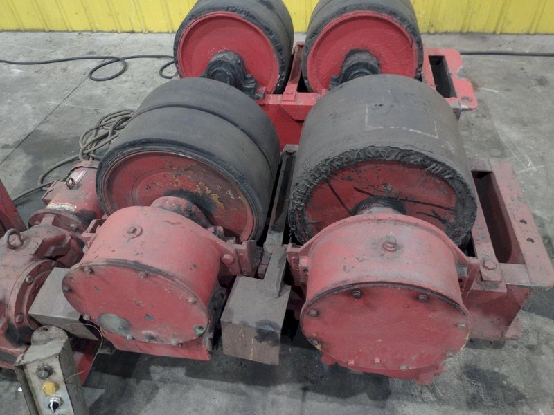 60 TON WELDWIRE MODEL #WWRD/WWRI-30 POWERED TANK TURNING ROLL SET, DRIVE &amp; IDLER : YOBRO #25738
