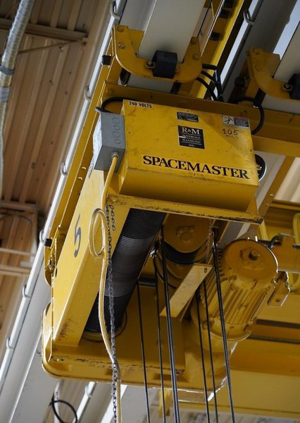 7.5 TON (15,000 LBS) R &amp; M SPACEMASTER HEAVY DUTY ELECTRIC CABLE HOIST: YOBRO #25425