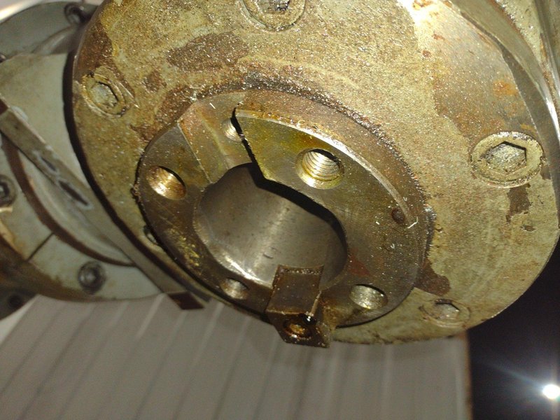 50 TAPER GIDDINGS &amp; LEWIS RIGHT ANGLE BORING HEAD, OFF 5" SPINDLE MILL: YOBRO #24743