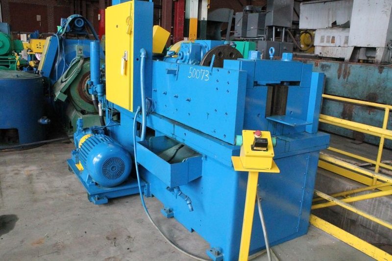 9 STATION DICKEY TURRET HEAD RAM FORMING MACHINE: STOCK #50073