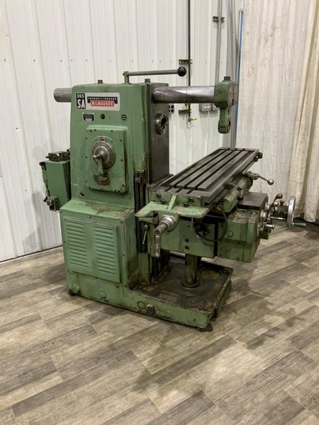 #2 KEARNEY &amp; TRECKER MODEL 205 SA HORIZONTAL MILL: STOCK # 72819