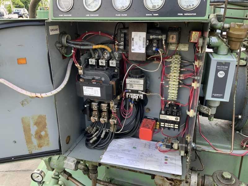 25 HP SULLAIR Rotary Screw Air Compressor, Model 10B-25