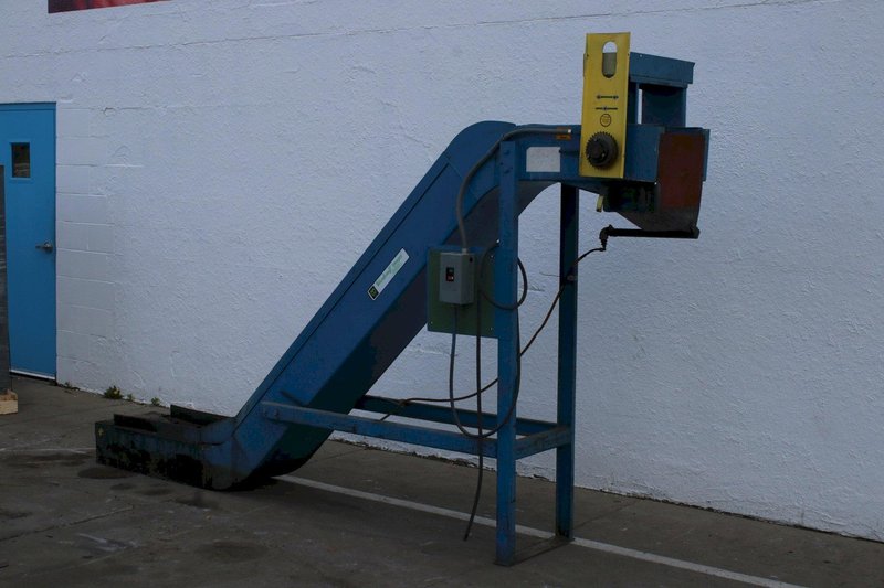 WARDCRAFT INCLINED CHIP CONVEYOR: STOCK #76350