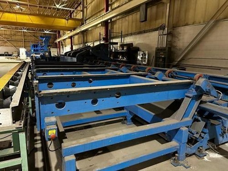 8" OD 4 HEAD TUBE POLISHING LINE