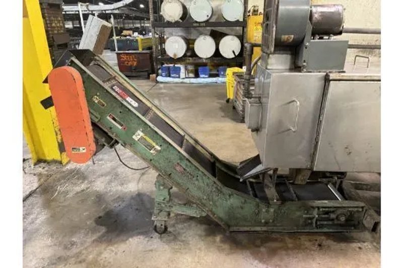 ROACH 10" WIDE BELT CONVEYOR, STOCK # 14374J