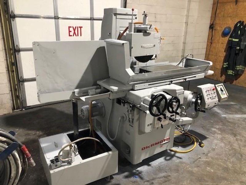 10" X 20" OKAMOTO MODEL #124N HYDRAULIC SURFACE GRINDER