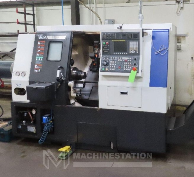 Hyundai WIA L210A CNC Turning Center – Bar Feeder Lathe