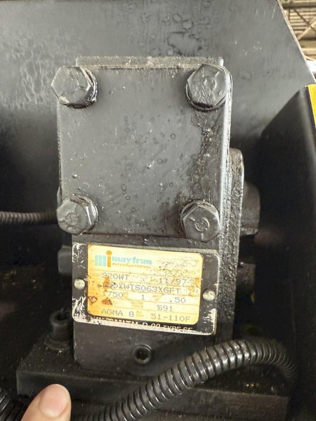 MAYFRAN MAGNETIC SPIKED BELT CONVEYOR: STOCK #23092