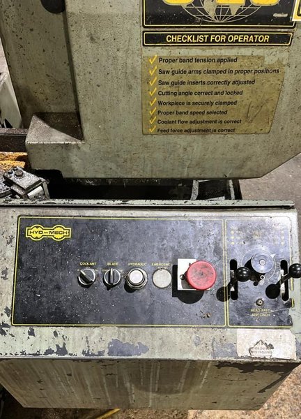 20" HYD-MECH MODEL S23 HORIZONTAL BANDSAW: YOBRO #26382