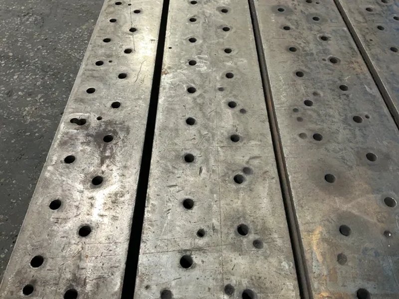 54” X 244”  T-slotted Table