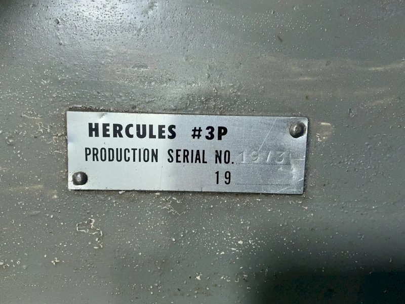 Hercules 12”x63” Horizontal Mill - 3p