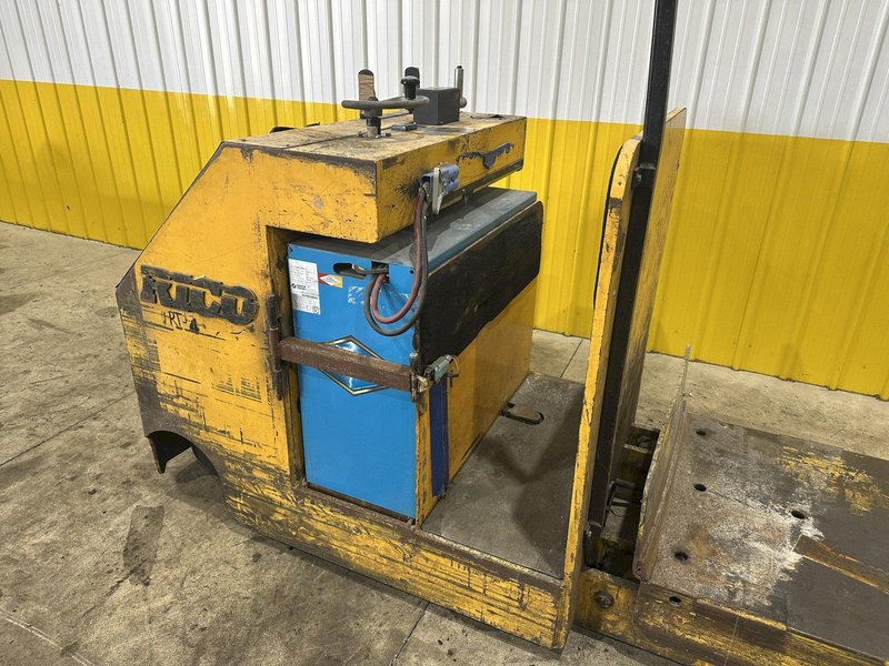 15,000 LBS RICO MODEL #PLR-DD-AR-150 ELECTRIC DIE CART PALLET TYPE FORKLIFT: STOCK #22190