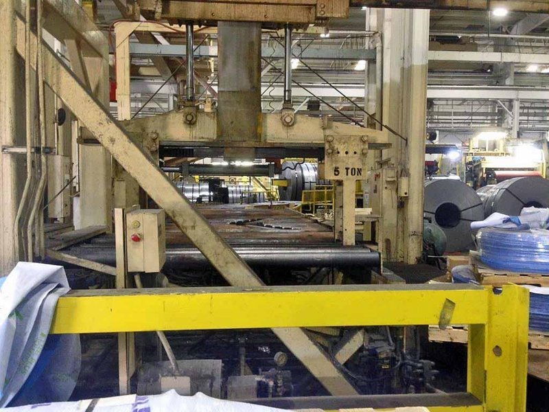 10,000# x 72" Braner Banding Line