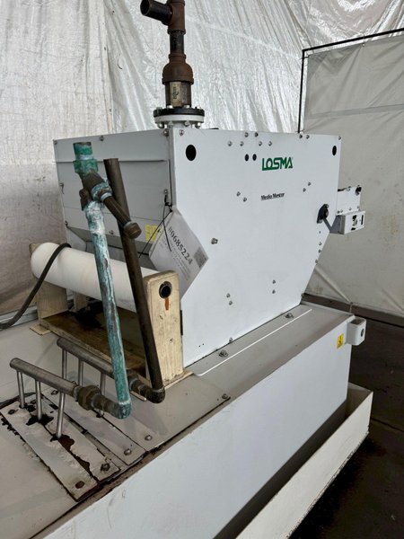 24" LOSMA MASTER MEDI-600 PAPER BAND COOLANT FILTRATION SYSTEM. (NEW IN 2013) STOCK # 0685224
