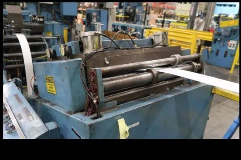 ROWE 24" X .032" X 10,000 LBS SERVO FEED LINE, STOCK# 14324J