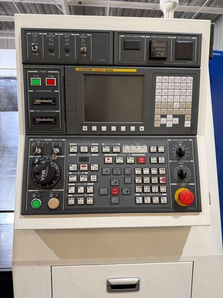 Hyundai WIA L210A CNC Turning Center – Bar Feeder Lathe