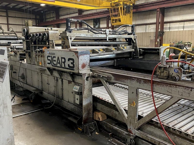 72" X .075 X 50,000 LB IOWA PRECISION SLEAR #3 SLITTING CUT TO LENGTH LINE STOCK #2177