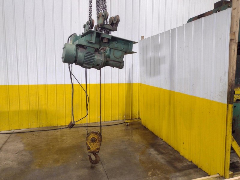 10,000 LBS (5 TON) PATTERSON POWERED CABLE HOIST: STOCK #22969