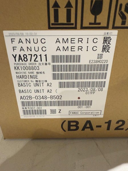FANUC A02B-0348-B502 HMI &amp; INTERFACE PANEL NEW WITH BOX