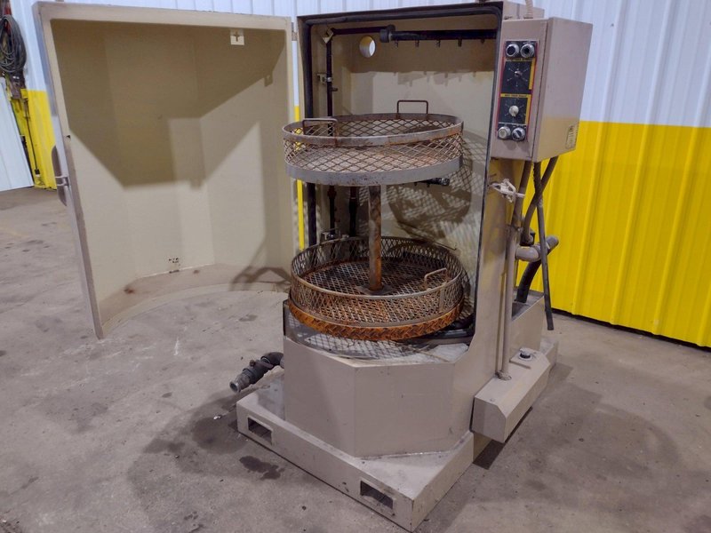 27" X 36" BETTER ENGINEERING MODEL #200-ZX HEATED ROTARY PARTS WASHER: STOCK #19498
