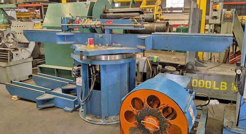 24" X 5" X 10,000# RUESCH SLITTING LINE STOCK# 3799