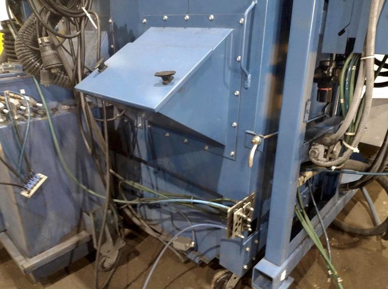 NORDSON POWDER COAT PAINT SYSTEM WITH FEEDER &amp; I-CONTROL. STOCK # 0985326