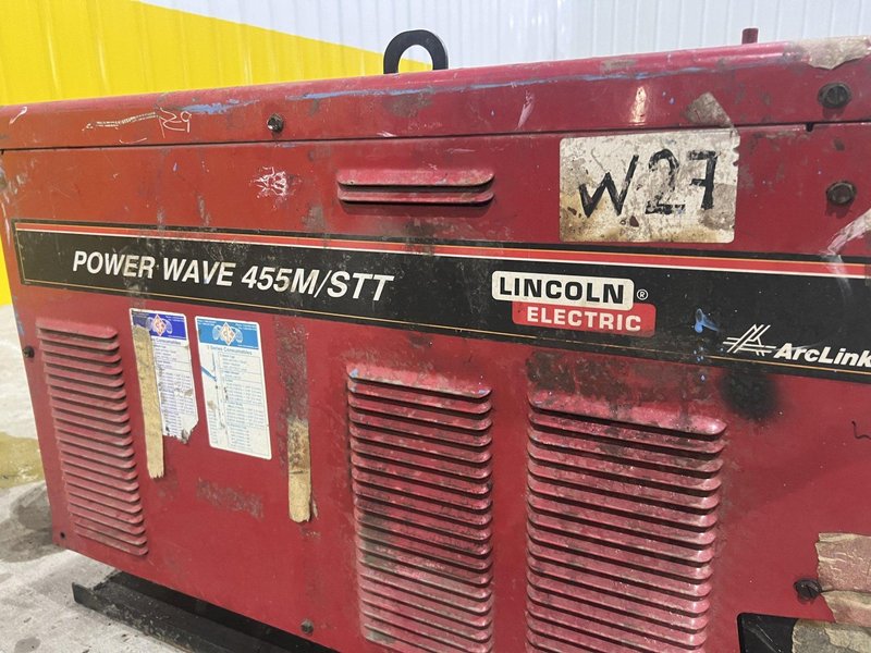 LINCOLN POWER WAVE 455M/STT WELDER: STOCK 18498