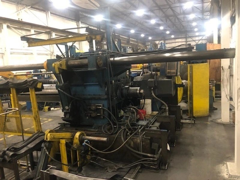 72" x 50,000 LB WARNER &amp; SWASEY 72-40 RECOILER STOCK# 4166