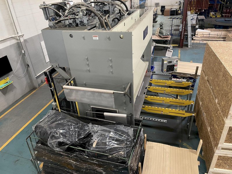 300 TON PACIFIC (NEW 2017) MODEL #300-OBL-10/60 STRAIGHT SIDE HYDRAULIC PRESS, 12" STROKE: STOCK #16352