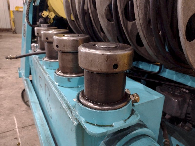 40 TON MODERN HYDRAULICS 4 CYLINDER PORTABLE HYDRAULIC DIE SETTING &amp; SEPARATING SYSTEM: STOCK #23774